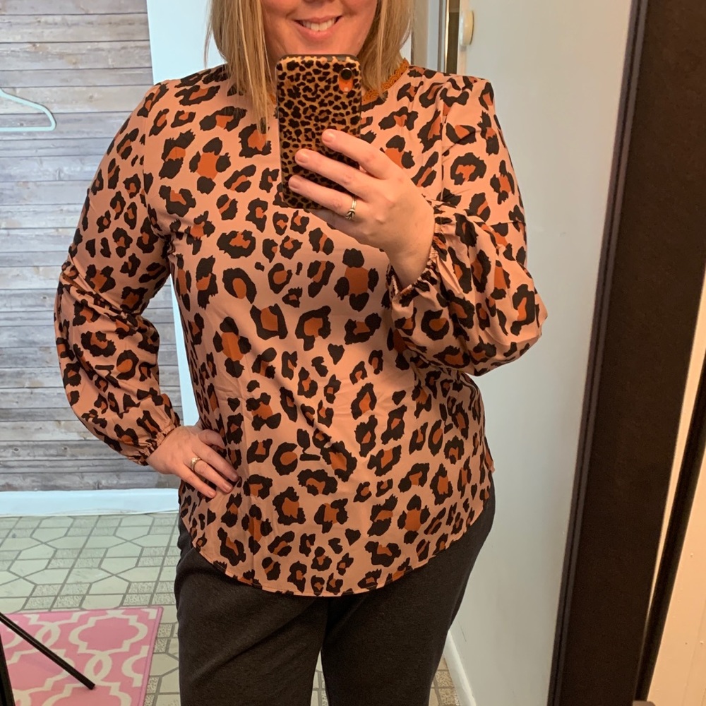 Leopard Blouse - Picture 6 of 10